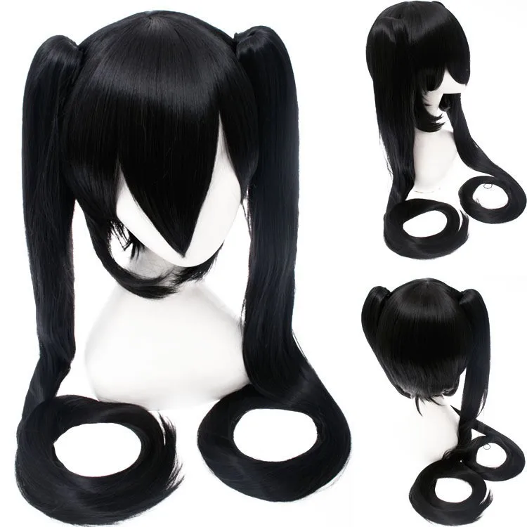 Anime wig cosplay hair  hair black