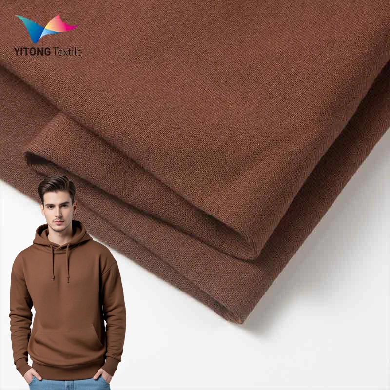 Free Sample 190 gsm Cotton Fabric Cotton Plain Jersey Fabric 100% Cotton Fabric for Hoodie