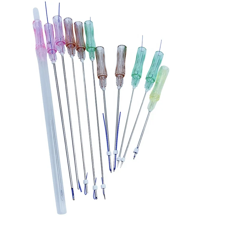 
Pdo Cog L Type Cannula 23G Thread Needle Nose Threads Lift Korea Beauty Nose Thread 