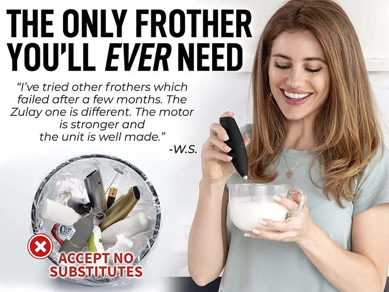 Вспениватель для молока ручной Электрический Венчик с батарейным питанием пенопласт кофе латте капучино