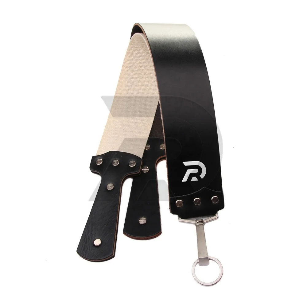 Prestige Razor 2908 Barber Straight Shaving Razor Strop Leather Strop Sharpening Straight Razor for Beard Premium Quality