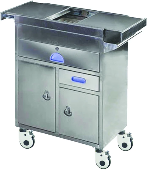 Hot selling  Clinic Emergency Treatment Medicine Trolley for patient