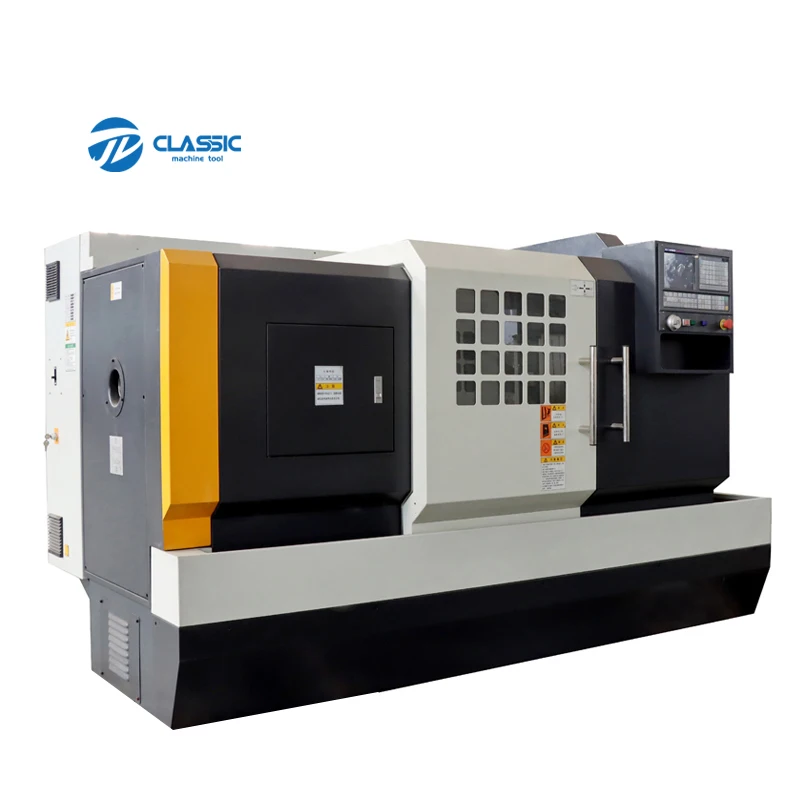 Small automatic CNC lathe machine CK6136  metal lathe machine for sale