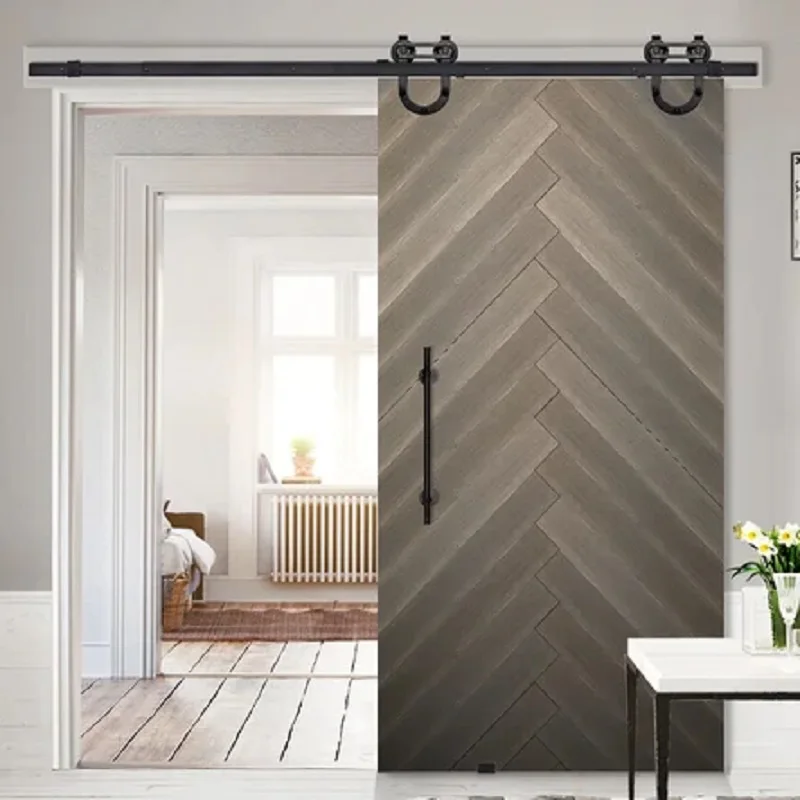 Bowdeu Factory solid barn door hardware modern design room doors solid barn hardware modern design room doors