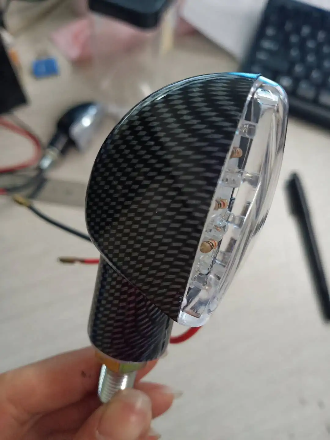 Аксессуары для мотоциклов SENLIGHT Миниатюрная лампа со стрелками универсальный сигнал поворота