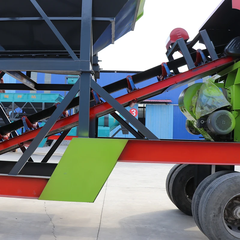 One-Site Concrete Batching Plant Complete Mobile Concrete Mixing Batching Plant