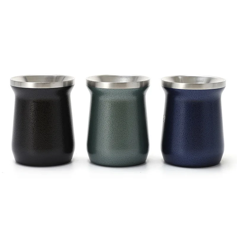 6oz 1.0L 1.3L mate yerba cup stainless steel travel thermos kit set reusable custom logo outdoor sports thermal water bottle