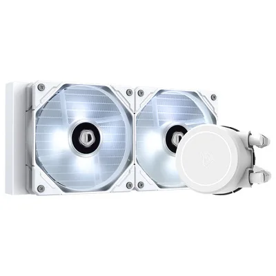 2021 NEW Style CPU Cooler Single White Light ID-COOLING FROSTFLOW X 240 SNOW CPU Cooling Fan Water Cooling Radiator