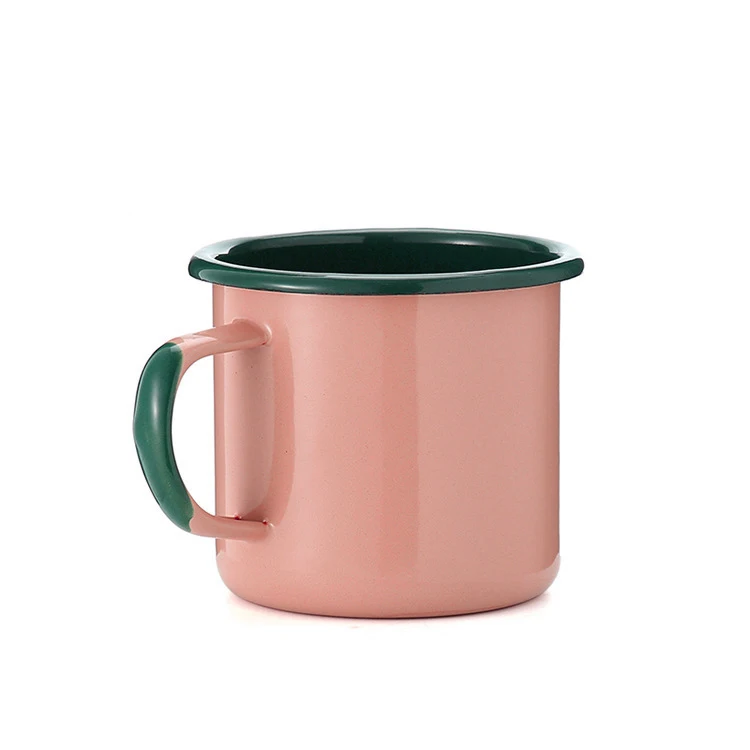 new trending product enamel camping mug custom top quality sublimation blank coffee mugs taza de esmalte 16oz 20oz 17oz 400ml