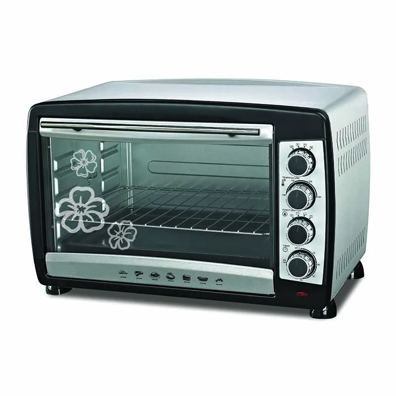 Hot Selling 48-Litre Lar Capacity Aluminum Electric Oven Multi-Functional for Household and Hotel Use