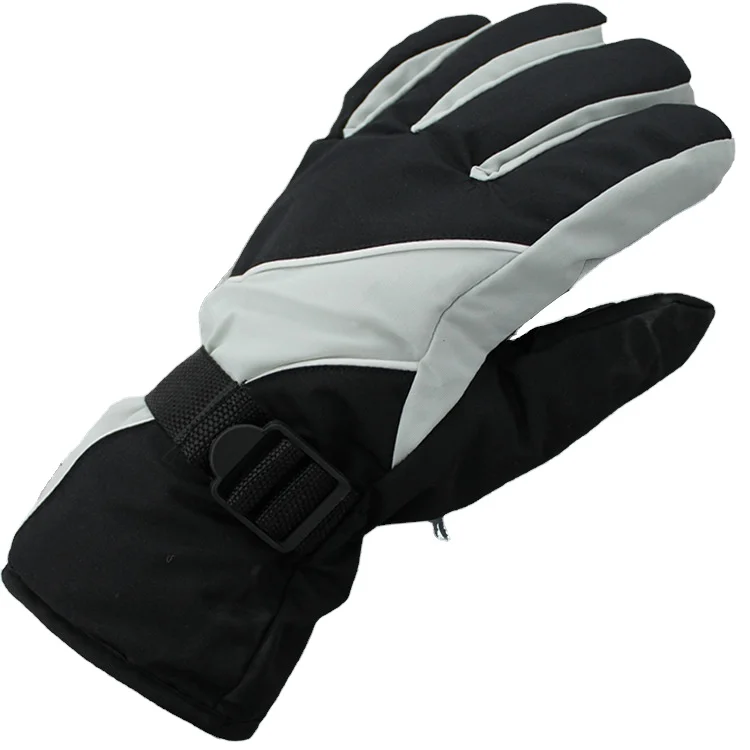 Ski Guide Gloves Warm Electric Heating Gloves High Quality Winter Leather Women Snowboarding Gloves