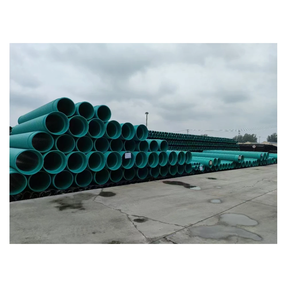 Пластиковая гофрированная дренажная труба Hdpe гофрированная Двойная Стенка пластиковая трубка Hdpe отводящая трубка изготовлена