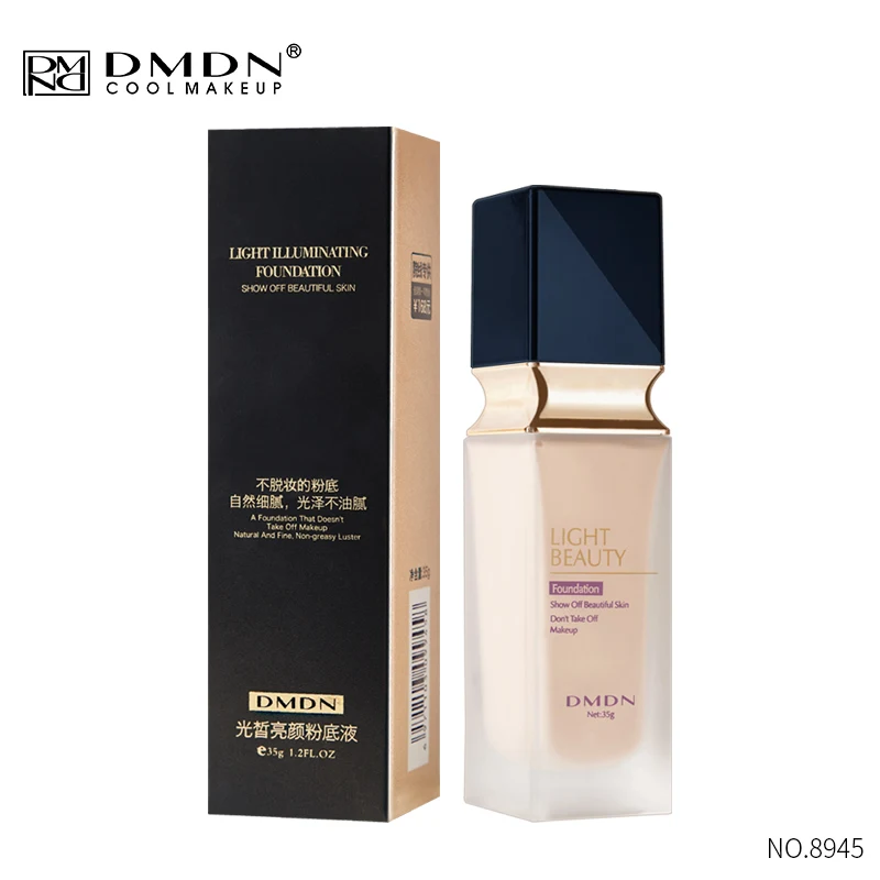 Kaqili  waterproof full coverage Liquid foundation private label long stay concealer moist primer  liquid foundation