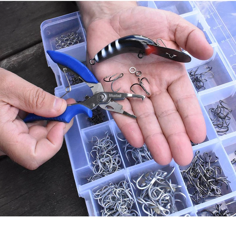 Mustad TG58 ulrapoint KVD тройной рыболовный крючок для морской рыбалки из углеродистой стали большие тройные Крючки