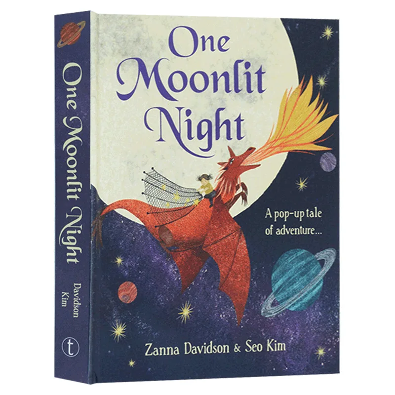 Детская книга с драконом раскрывающаяся для детей