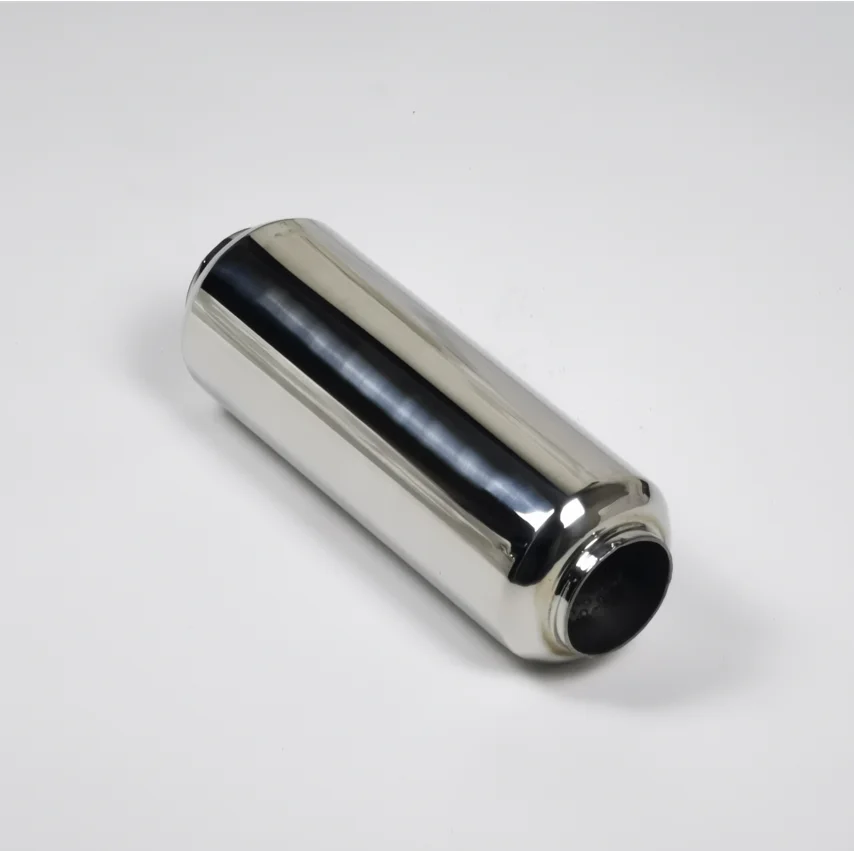 Pickup dirt bike modified stainless steel 114mm vortex mid-section exhaust system muffler exhaust pipe
