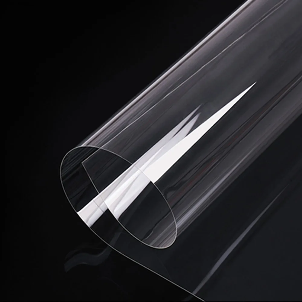 50*120CM Roll Clear Ultra-Transparent PVC Fabric Soft Glass Waterproof Crystal DIY Craft Decor Protective