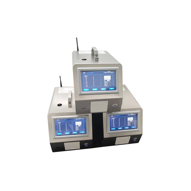 CLJ-2803 8 channels table top laser airborne particle counter for pharmaceutical factory