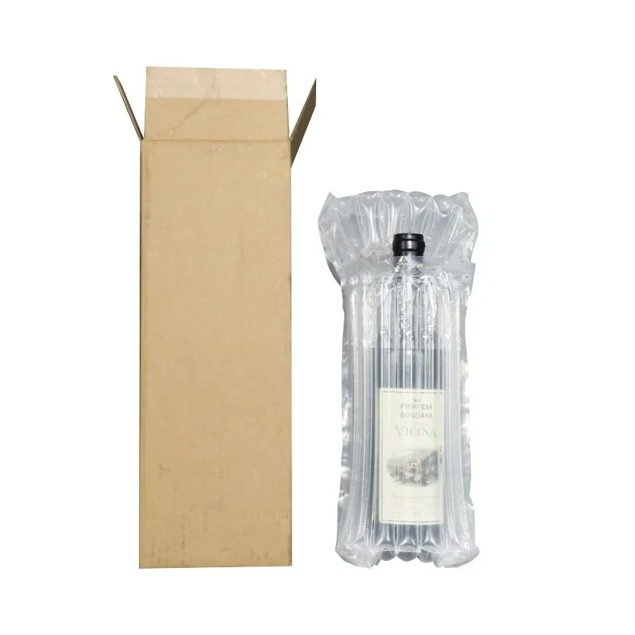 Durable Inflatable Plastic Air Column Stand-Up Pouch Roll Wrap Packaging for Secure Storage