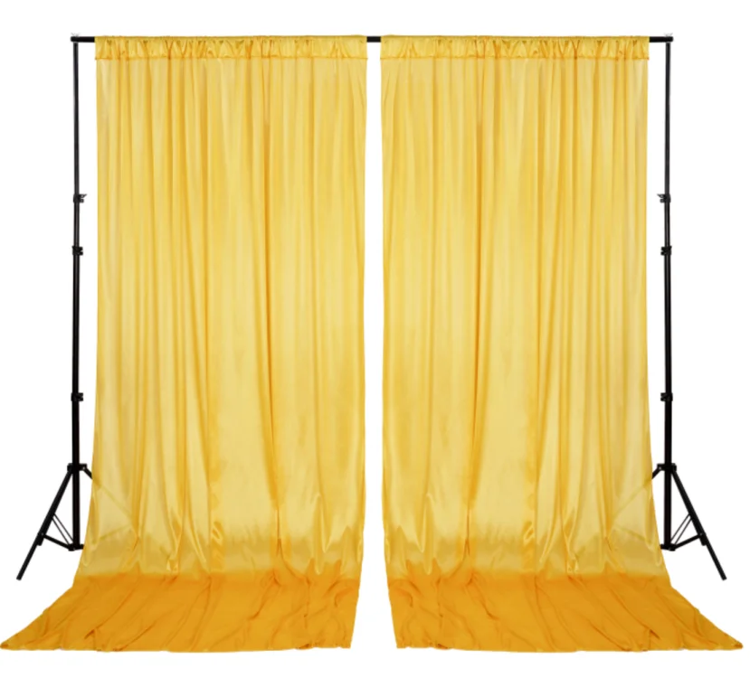 S0630 5ft x 10ft fabric Event Ice silk Drapes Wedding Backdrop Stage Decorations Background  backdrop for wedding decoration