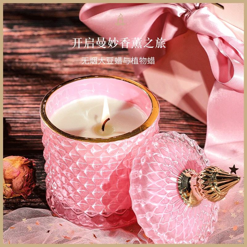 Oil Gift Set European l Crystal Soy Wax Burner Scent Candle For Candle