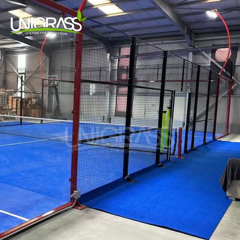 UNI 2024 Customized Outdoor Padel Court Professional Competition Paddle Tennis Court On Sale