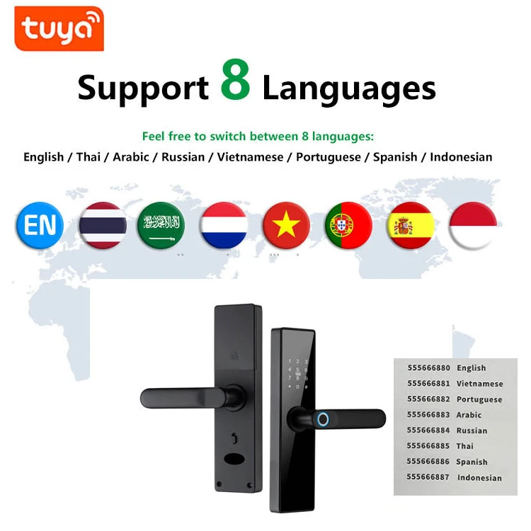 Durable Easy Install Wooden Door Lock For Europe Store