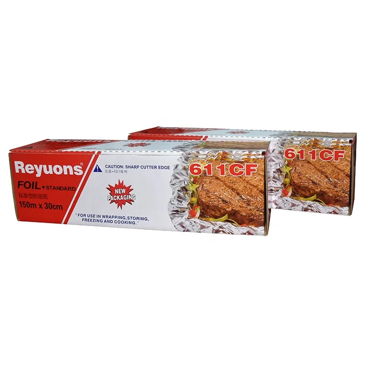 Different Catering Food Packing  Heavy duty Aluminum Foil Roll for Household Barbecue