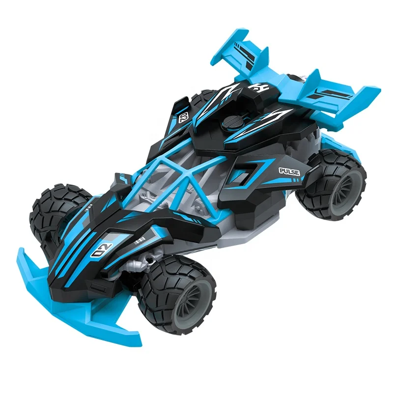 High-Speed 2.4G RC Car 1:16 Scale Spray 6-Channel Remote Control Drift Car Electric Hobby Metal Model for Children