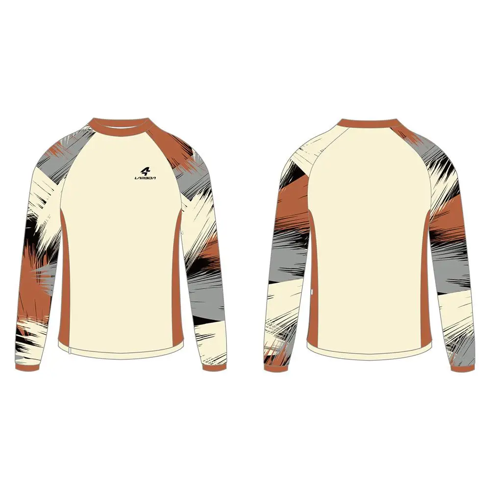Fashionable Womens gravel Cycling polo Shirt Bicycle Bike Wear Long Sleeve Custom Design Women Cycling jersey shirt