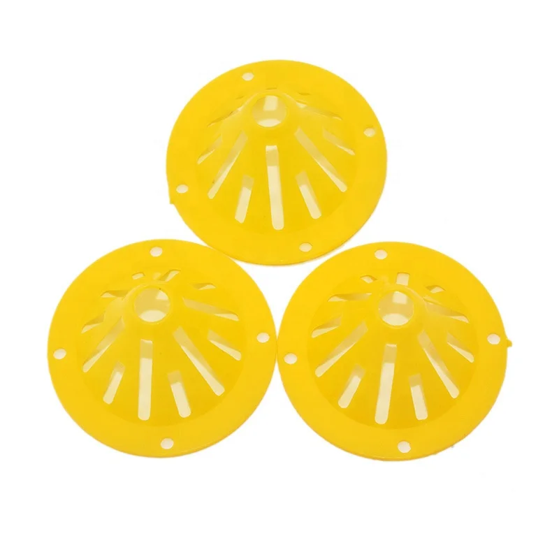 20Pcs Beehive Boor Exit Disc ABS Plastic 16 Way Round AntiRunning Escape Plate, Beekeeping Tool