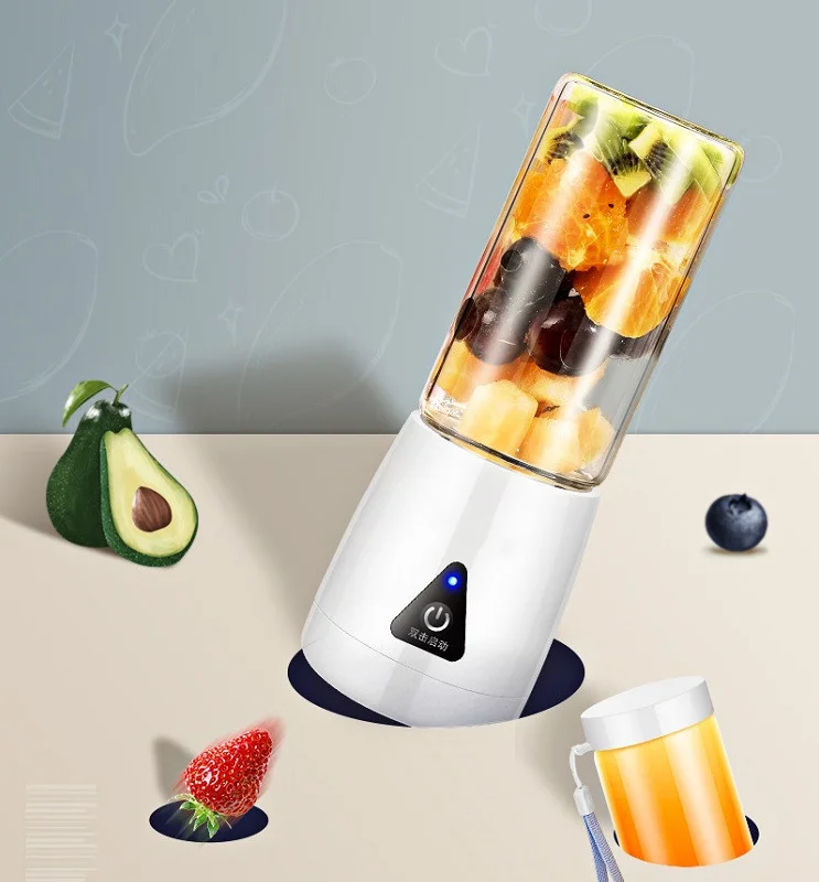 Wholesale Kitchen Accessories Fruit Juicer Machine Orange Portable Mini juicer multifunctional glass fruit juicing Cup