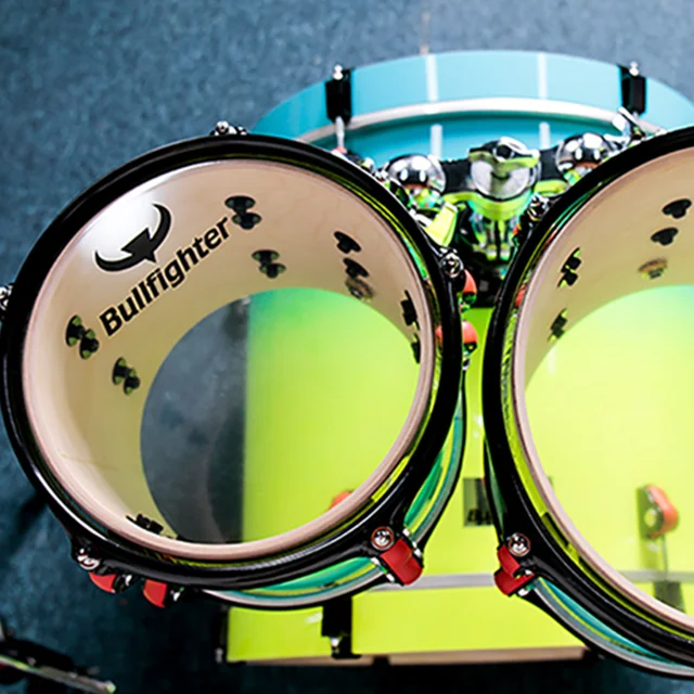 
Bullfighter DW9 Professional Drum Set 5pcs Jazz Drum Kit For Kid 