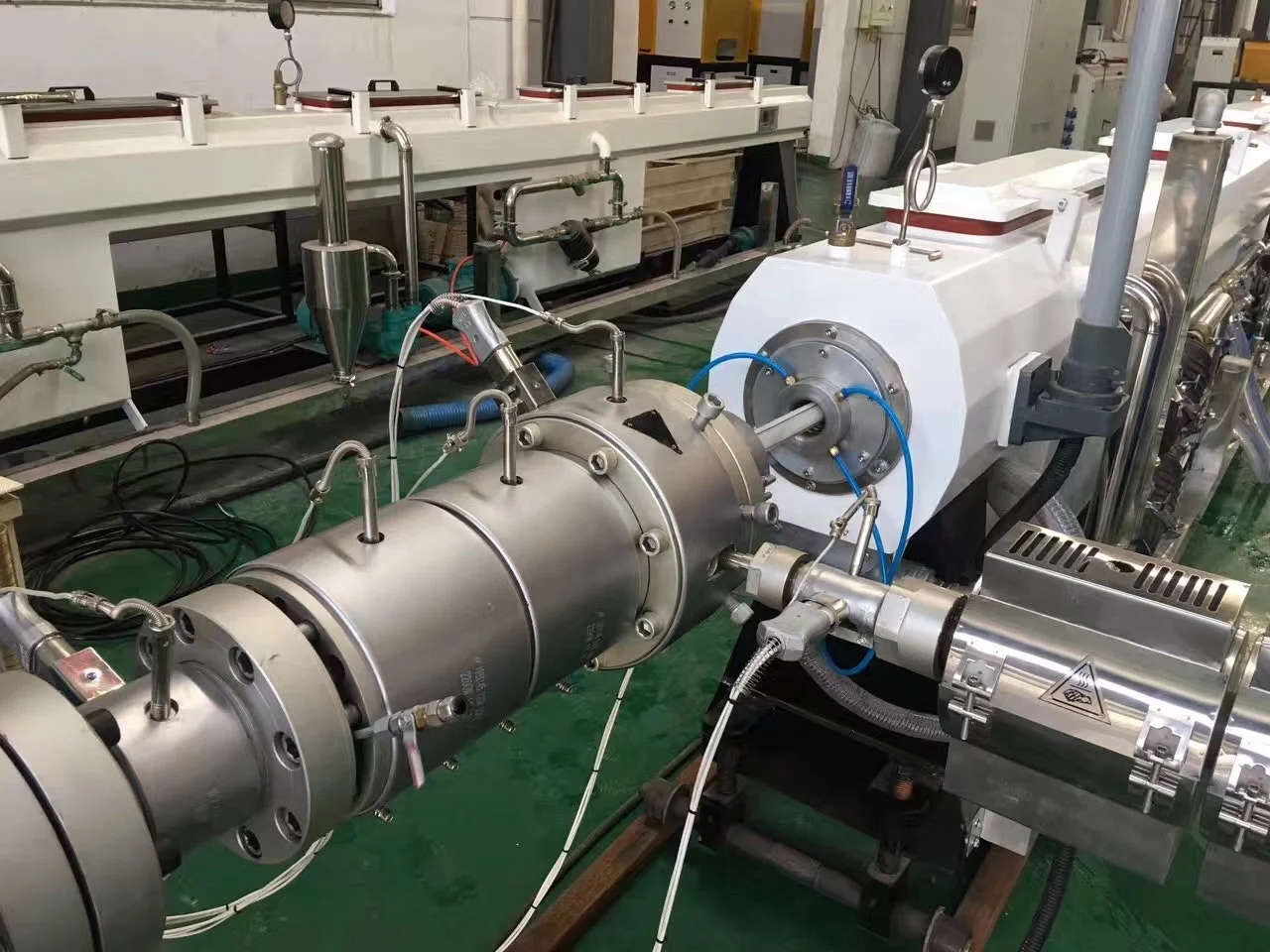 plastic pe pp pipe extruder making machine buy plastic hdpe pp ppr pipe making machine