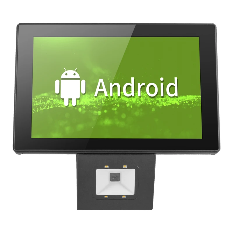 2023 новейшая 10-дюймовая система Android POS с 2D сканером штрих-кодов для проверки цен в розничном магазине