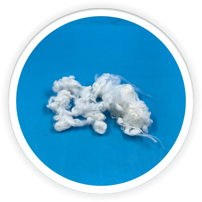 bamboo yarn material of white bamboo fiber filling and spinning