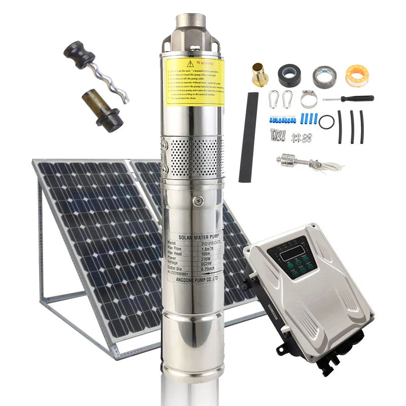 Solar Pump Submersible Solar Power Water Pump Complete Set For Agriculture