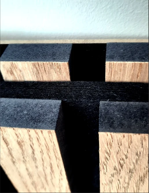 Акустическая панель WY 3m индивидуальная планка деревянные волоконные акустические панели диффузионная Звукоизоляционная стенка