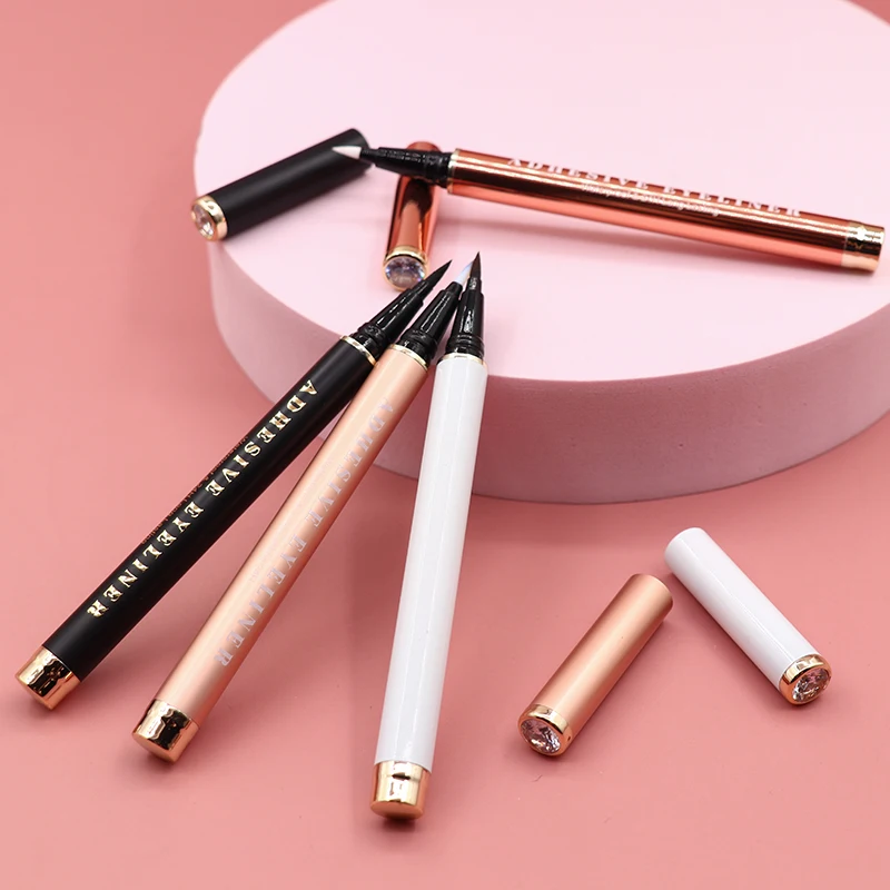 Waterproof Lashglue Glue Pen Matte Color Magnetic Liquid Eyelash Makeup Private Label Eye Liner Lash Adhesive Eyeliner