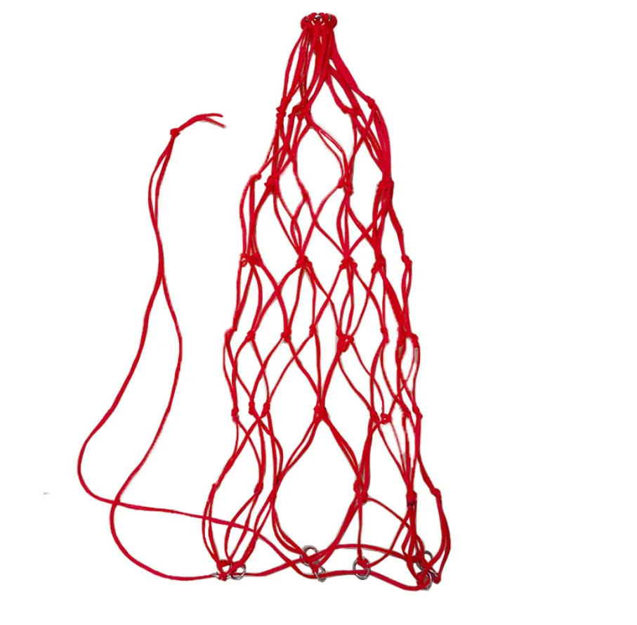 Equestrian supplies Hay net bag Model can be customized PE nylon horse feeding net