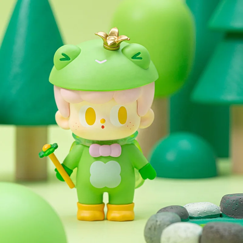 Hot product cute Mold Plastic Art Figure BUNBY toys mystery box A fairy tale adventure series blind box packaging