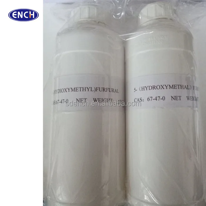 Factory supply cheap price Light yellow powder or liquid CAS 67-47-0  5-HMF