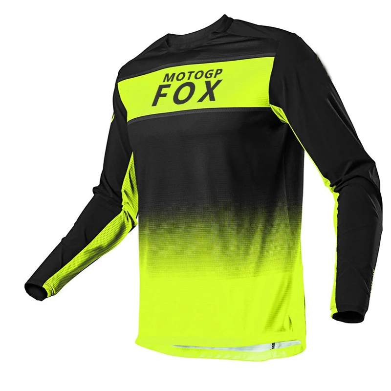 Hot Sales MotogpFox Race Falcon Jersey Street Moto Summer Long Sleeve Mountain Bicycle Offroad Racing T-shirt
