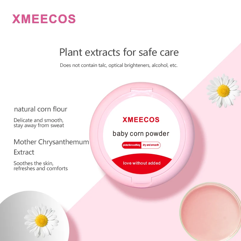 Wholesale Anti-itching Skin Care Talc Free Baby Powder Prickly Heat Powder Baby Care Products Corn Baby Powder