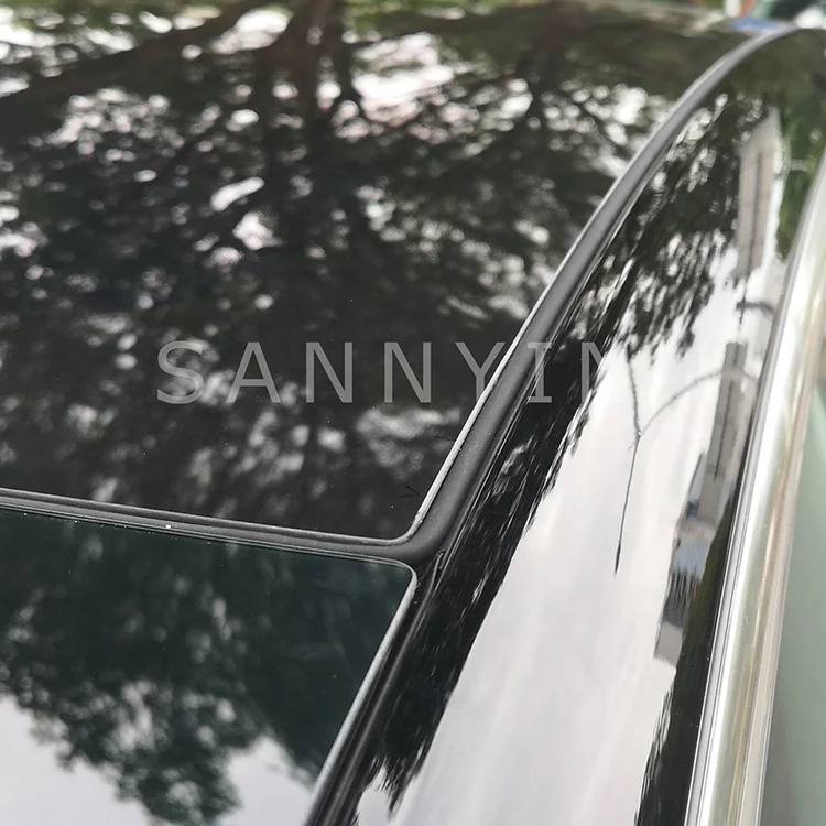 3-метровая Автомобильная уплотнительная лента, шумоподавление, Sunroof, уплотнение лобового стекла, автомобильная дверь, резиновая уплотнительная лента для Tesla Model 3