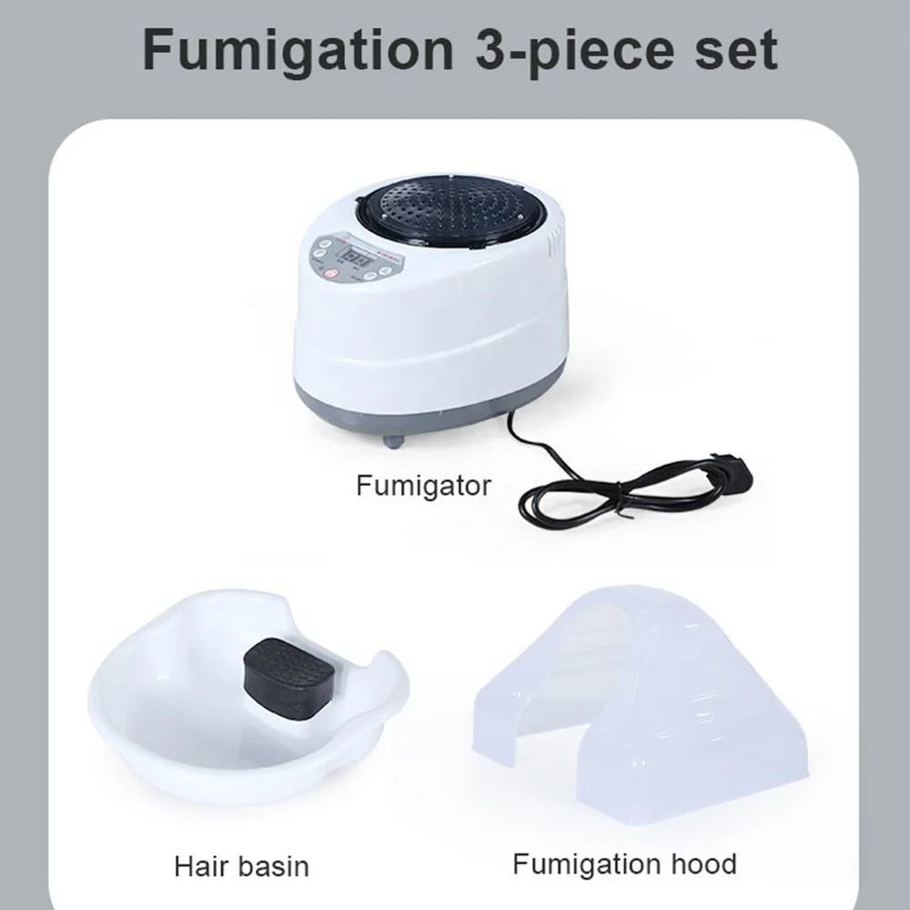 Luxury Modern Beauty Salon Hair Washing Head Therapy Spa Thai Nursing Electric Water Circulation Shampoo Bed with Tabk and Chair