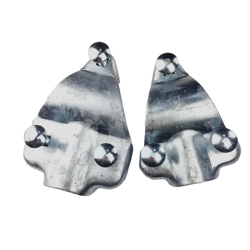 Custom Carbon Steel Stamping Forming Hot Dip-Galvanized Finish Pipe Joint Clamp