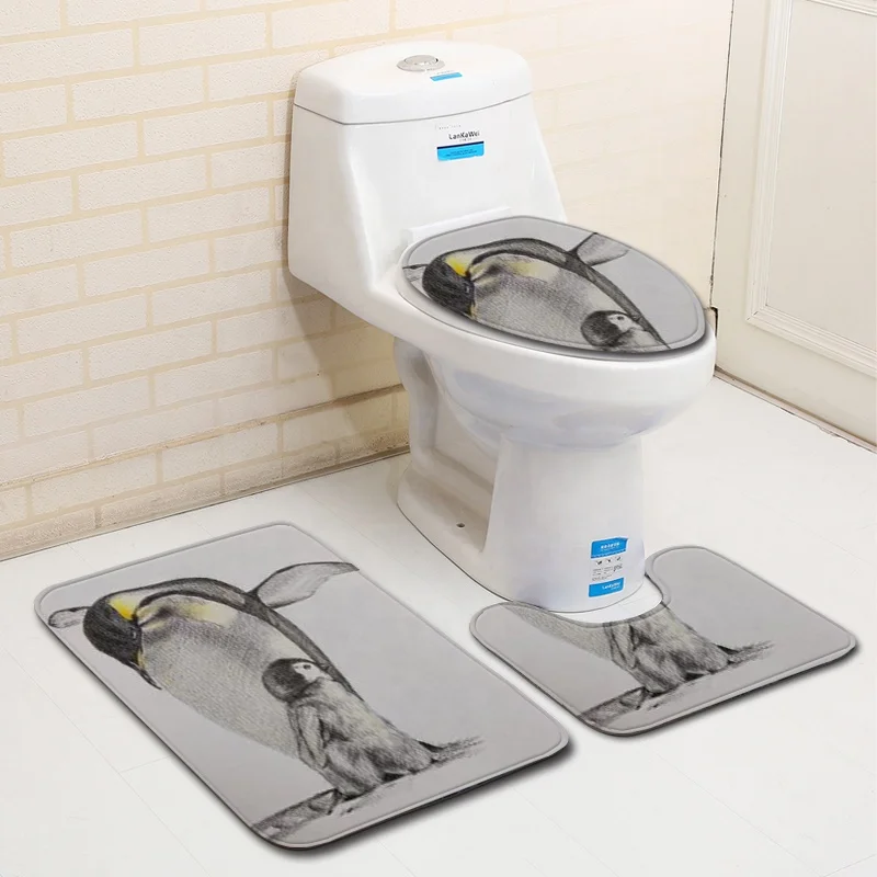 Bathroom Warmer Washable Cloth Toilet Seat Cover Pads Warm Toilet Seat Cushion Plush Toilet Seat Cover