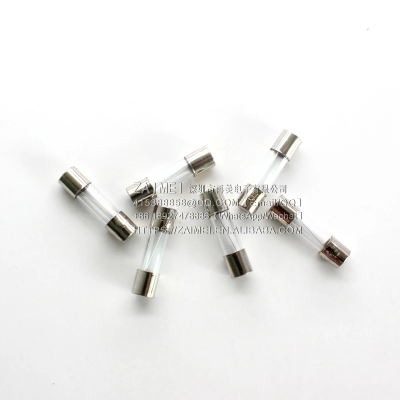 (1Bag=100Pcs) High quality 5 * 20mm 250V 1A Glass fuse