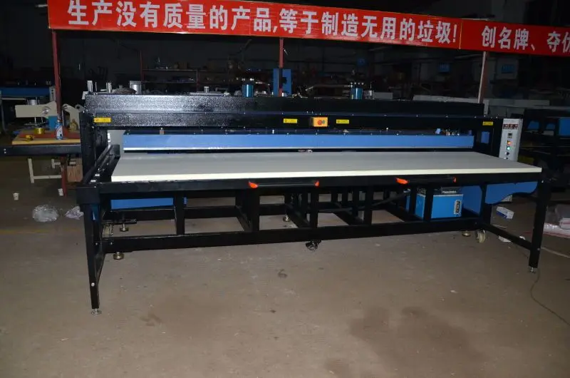 250*150 large format 1 side 1 tray hydraulic sublimation heat press machine for metal aluminum ceramic plate wood acrylic board